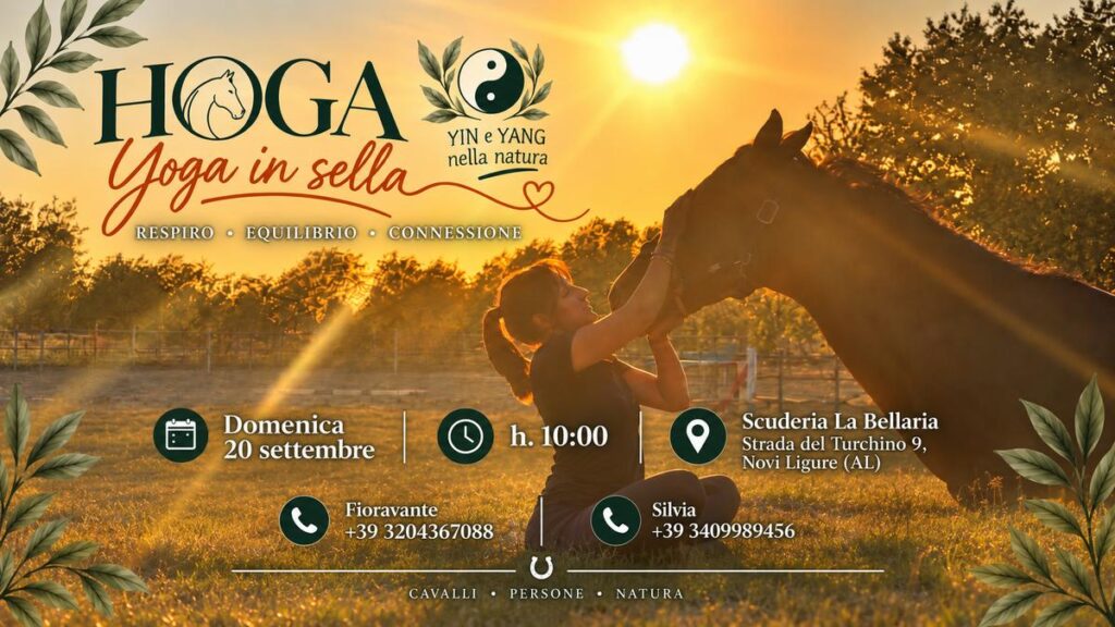 Presentazione della iniziativa HOGA (Horses and Yoga)