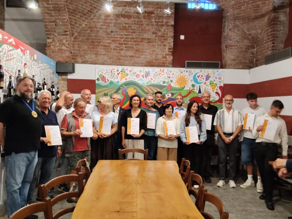DIPLOMI DI ASSAGGIATORE ONAF AD OVADA