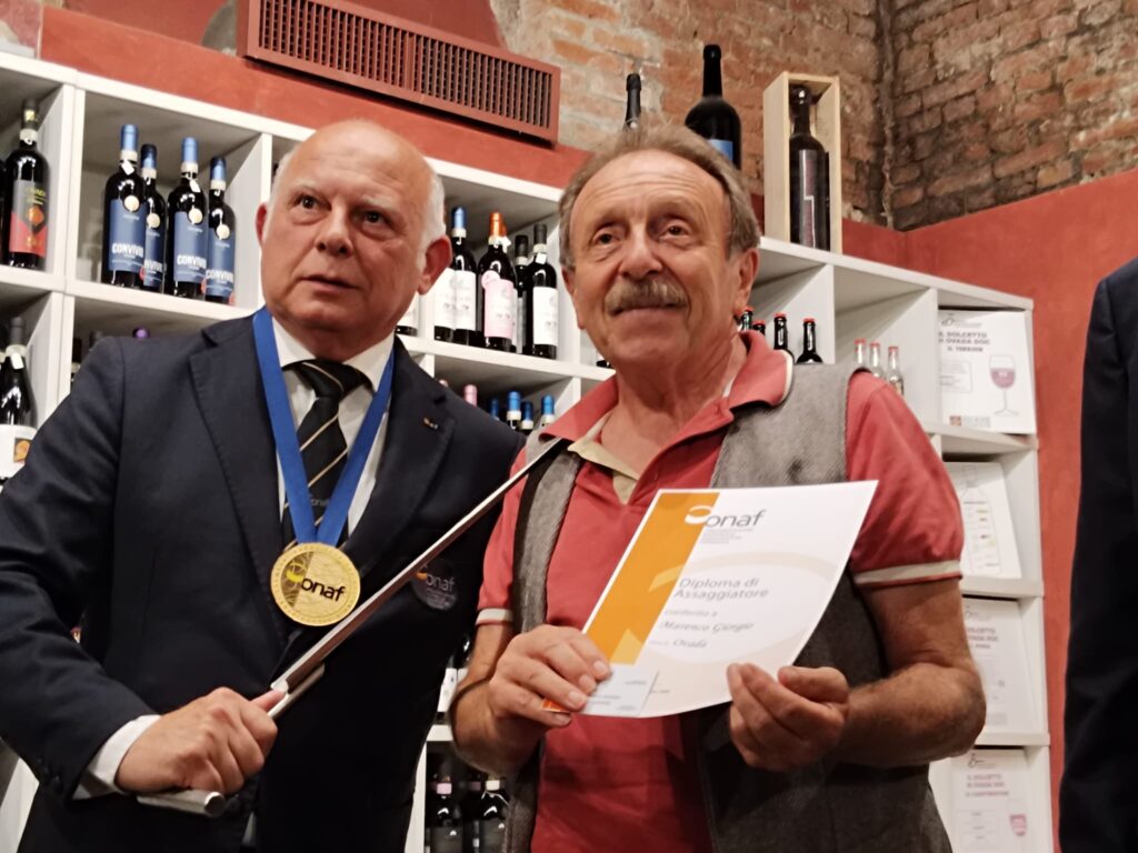 DIPLOMI DI ASSAGGIATORE ONAF AD OVADA