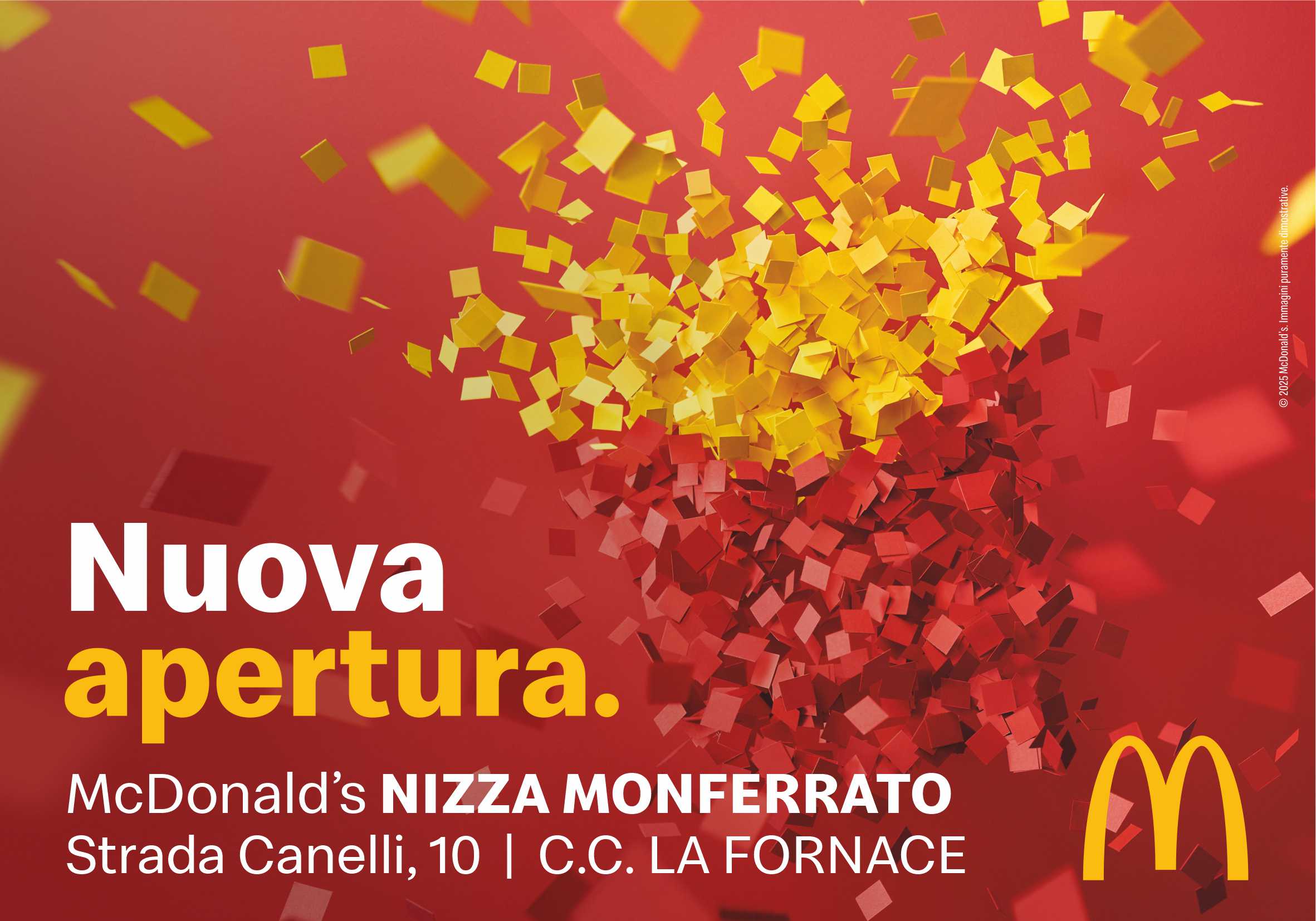 mc donald's nizza monferrato nuova apertura
