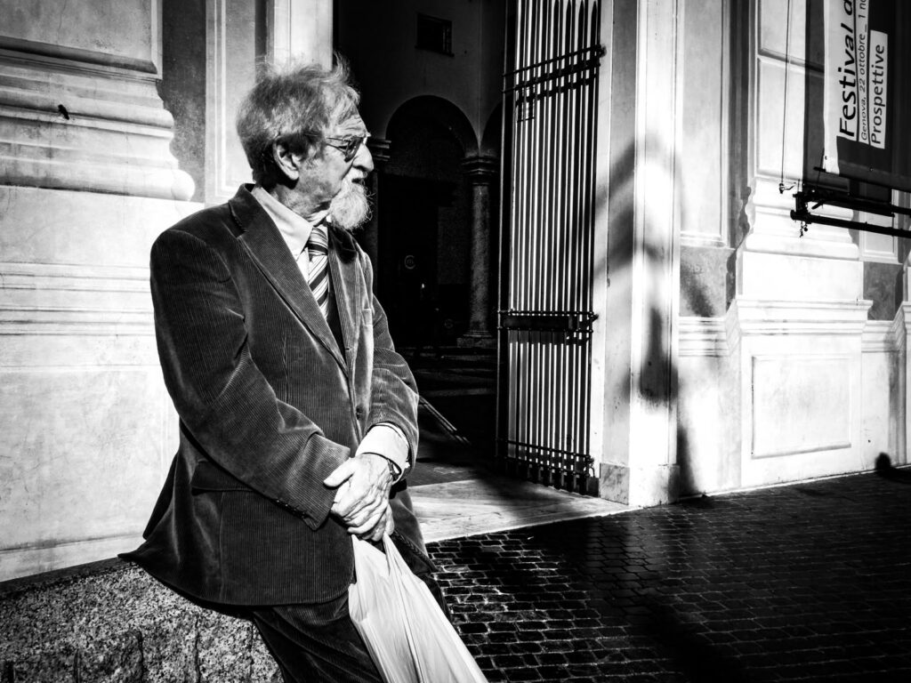 L'IMPREVISTO - MASSIMO TAMIAZZO - STREET ART BIANCO E NERO - 20261027