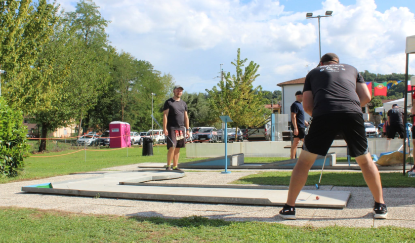 ORGOGLIO DEL MINIGOLF NOVI LIGURE ALLA CHAMPIONS LEAGUE