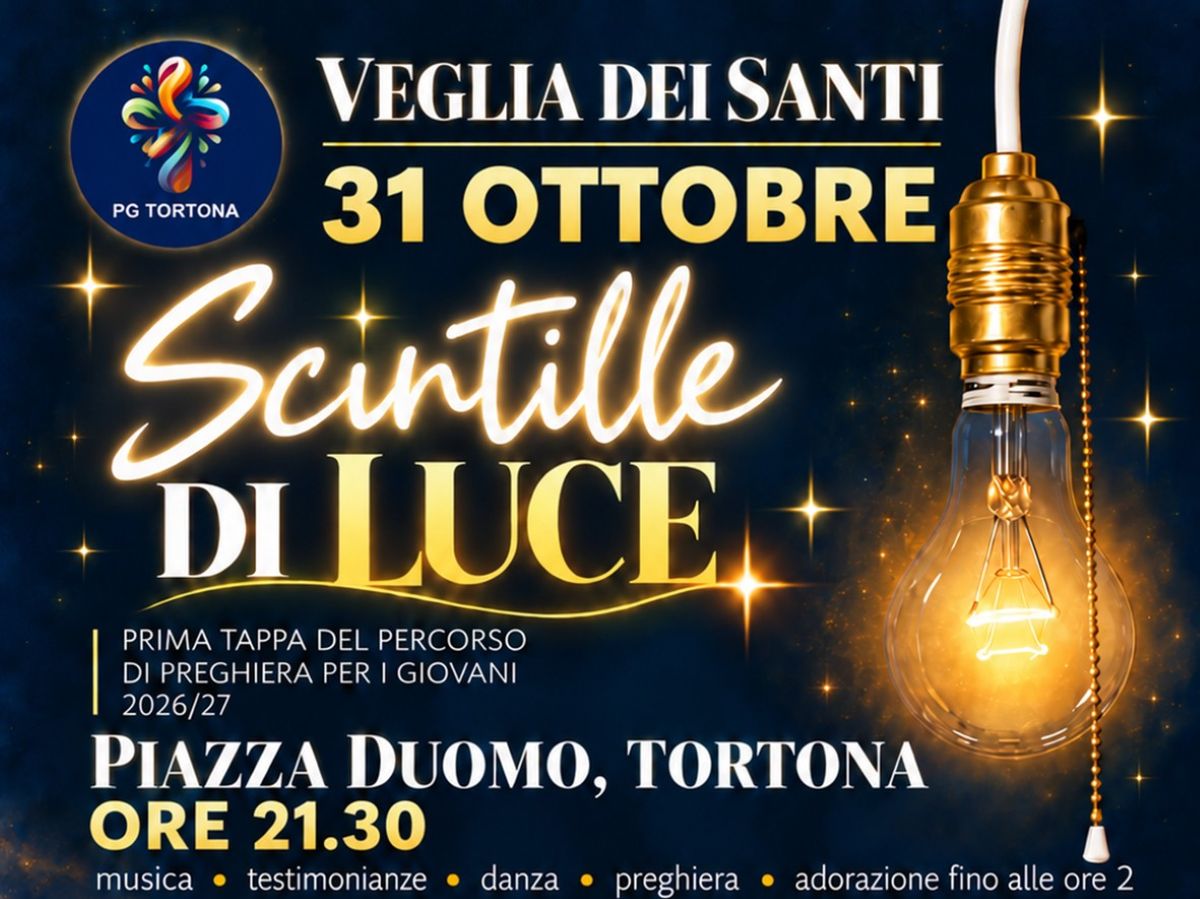 scintille di luce veglia cattedrale di tortona